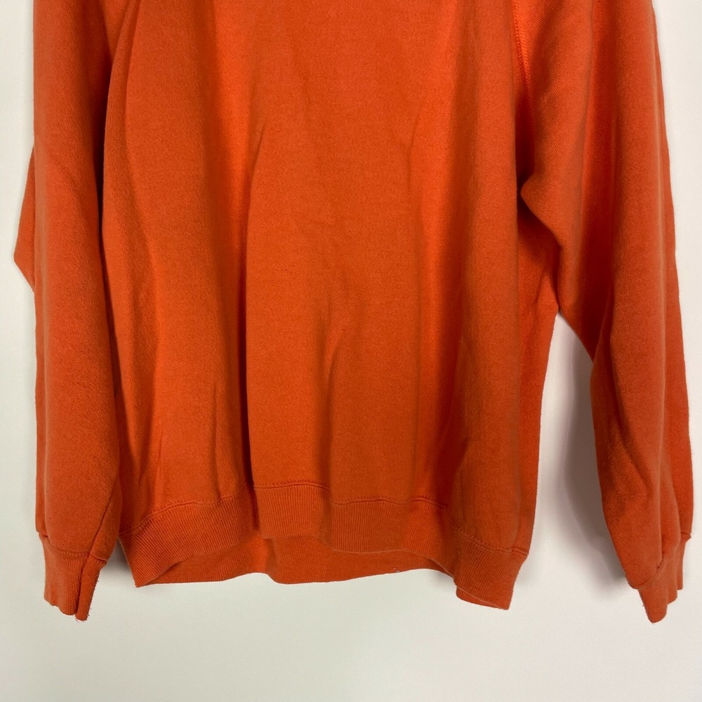 Vtg Halloween Witch Cat Trick or Treat Sweater L‎ Hanes Her Way Sweatshirt 90s - Picture 10 of 10